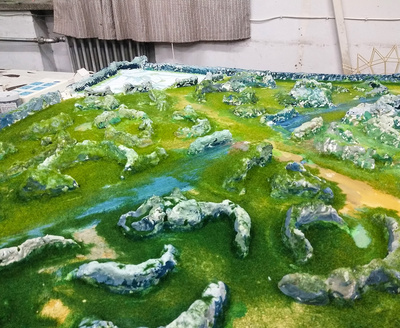 《王者荣耀》峡谷场景模型制作全解析
